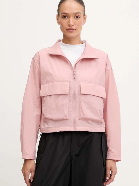 Columbia wiatrówka Paracutie kolor różowy 2116571 - zdjęcie produktu nr 1