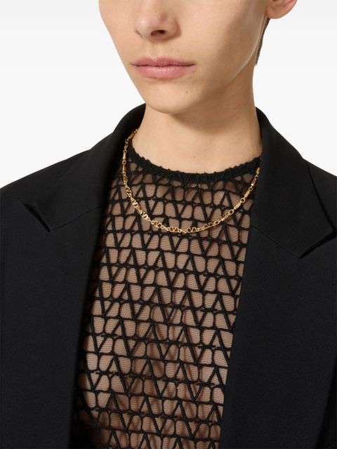 Valentino Garavani VLogo Signature chain-link necklace - Gold