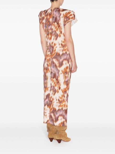 MARANT ÉTOILE Nadela midi dress - Neutrals