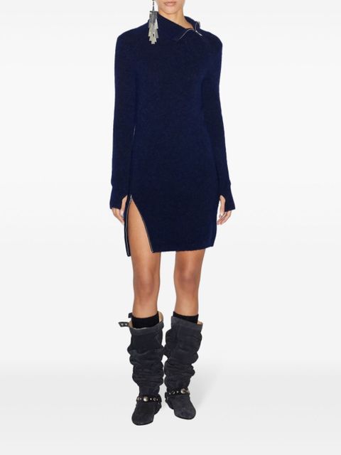 MARANT ÉTOILE Ohara mini dress - Blue - zdjęcie produktu nr 2