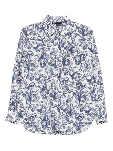 Maje fruit-print button shirt - White - zdjęcie produktu nr 1