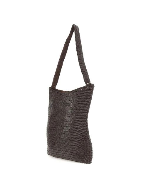 DRAGON DIFFUSION Ars braided shoulder bag - Brown