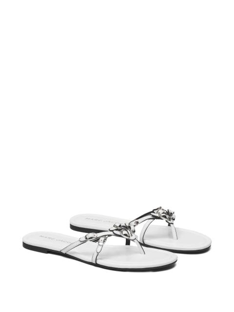 Marc Jacobs The Kiki leather sandals - White - zdjęcie produktu nr 2