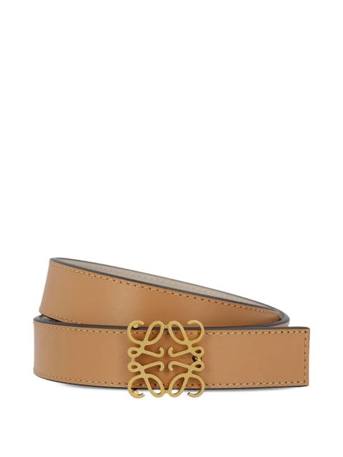 LOEWE Anagram leather belt - Brown - zdjęcie produktu nr 1