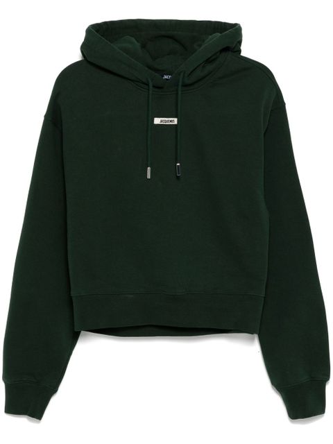 Jacquemus logo hoodie - Green - zdjęcie produktu nr 1
