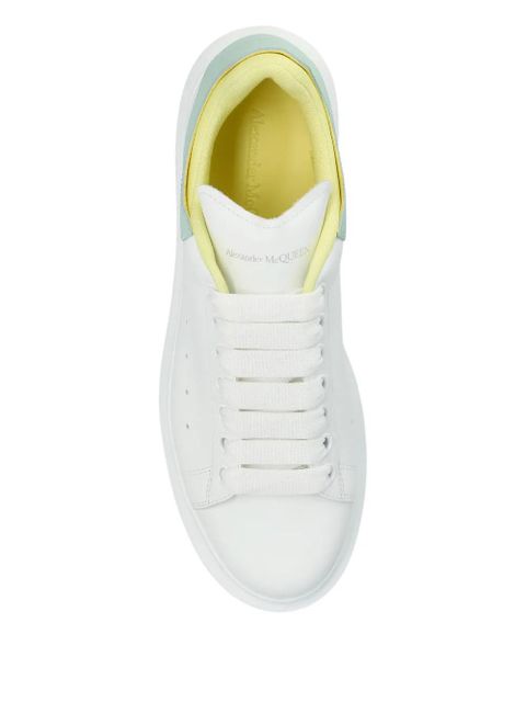Alexander McQueen Oversized leather platform sneakers - White - zdjęcie produktu nr 2