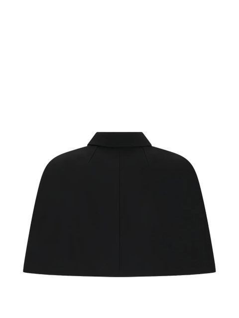 Max Mara buttoned cape - Black - zdjęcie produktu nr 2