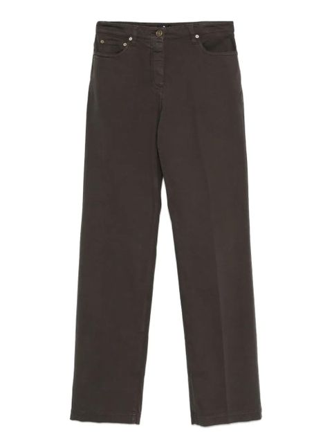 ETRO button-fly straight trousers - Grey - zdjęcie produktu nr 1