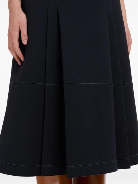 Marni pleated midi skirt - Black