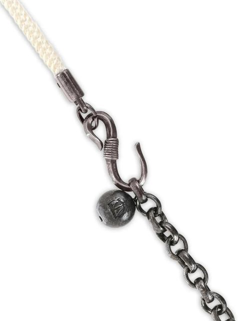 Lanvin crystal flame-detail belt - White - zdjęcie produktu nr 2