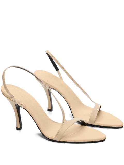 LouLou de Saison Lane top-strap heeled sandals - Neutrals - zdjęcie produktu nr 1