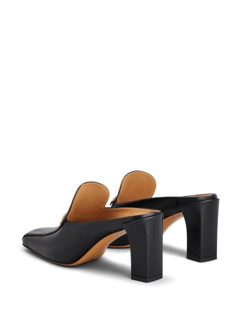 Tod's 71mm Cuoio mules - Black