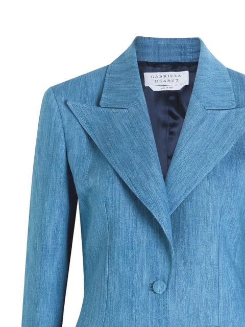 Gabriela Hearst Leiva blazer - Blue - zdjęcie produktu nr 2