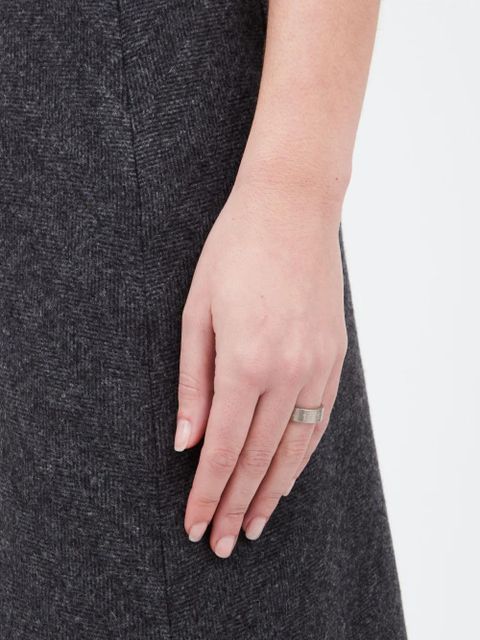 Maison Margiela Numerical engraved ring - Silver