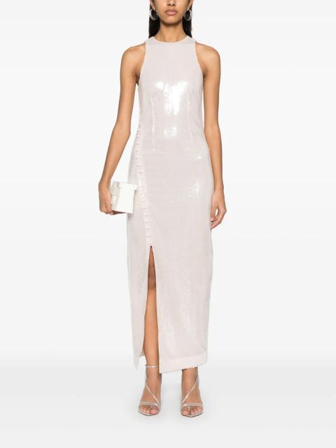 ROTATE BIRGER CHRISTENSEN sequinned maxi dress - Pink