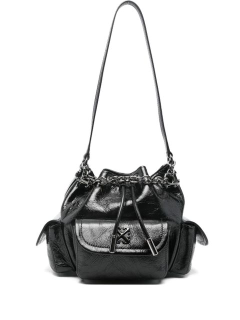 Off-White drawstring shoulder bag - Black