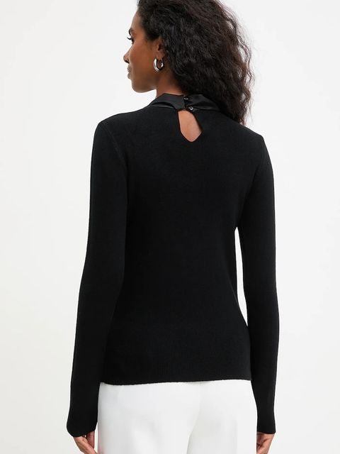 Answear.LAB sweter damski kolor czarny lekki