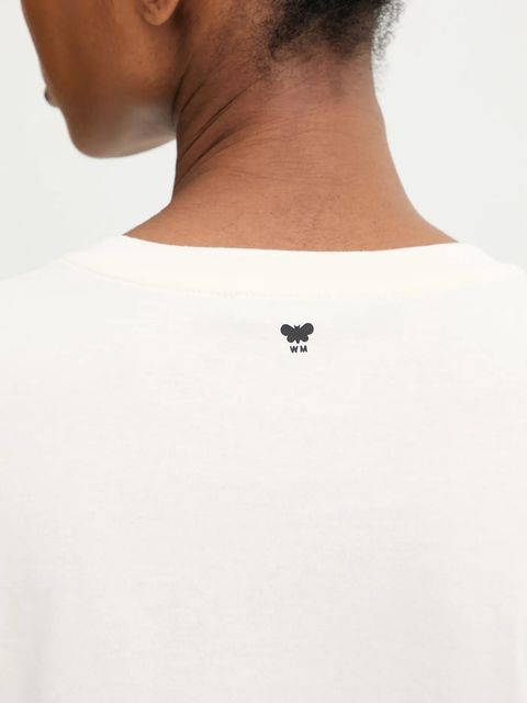 Weekend Max Mara t-shirt bawełniany GUGLIA damski kolor beżowy 2525976031600