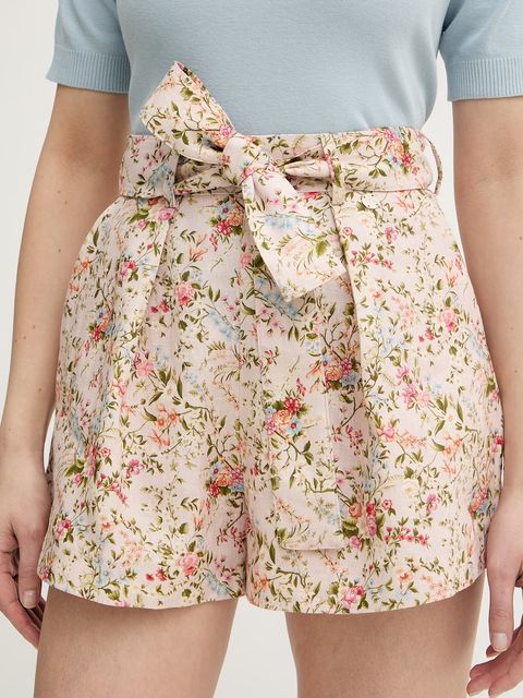 Silvian Heach szorty lniane ALIMO - zdjęcie produktu nr 2