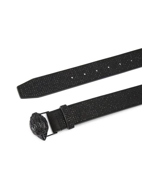 Kurt Geiger London pasek Kensington damski kolor czarny 5412200609 - zdjęcie produktu nr 2