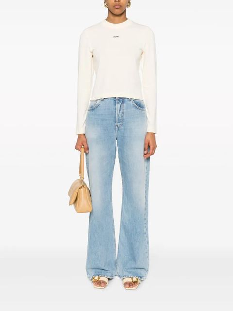 Jacquemus Le T-shirt Gros Grain top - Neutrals - zdjęcie produktu nr 2