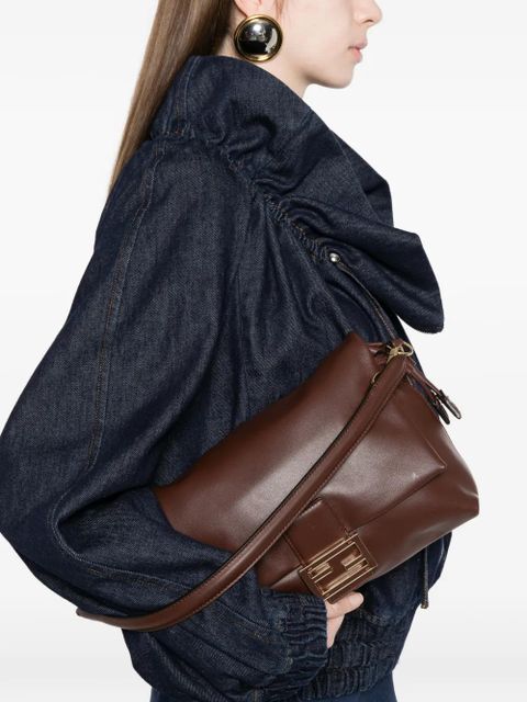 FENDI medium Mamma Baguette shoulder bag - Brown - zdjęcie produktu nr 2