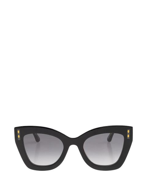 Isabel Marant Eyewear cat-eye studded sunglasses - Black - zdjęcie produktu nr 1