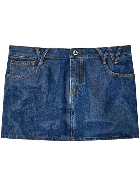 Vivienne Westwood denim mini skirt - Blue - zdjęcie produktu nr 1