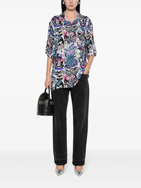 ISABEL MARANT Irina straight-leg jeans - Grey