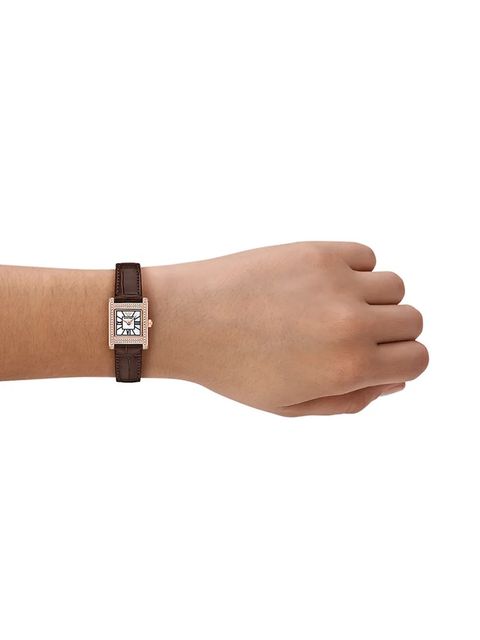 Emporio Armani zegarek damski kolor złoty AR80083SET