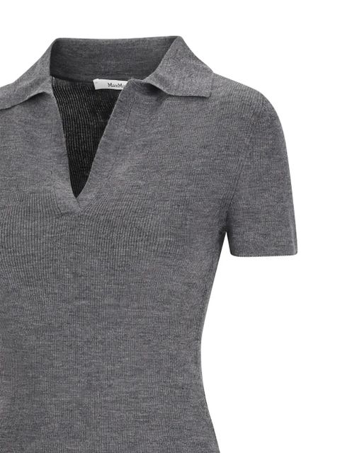 Max Mara V-neck top - Grey - zdjęcie produktu nr 2