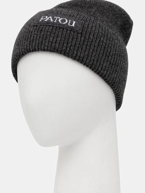 Patou czapka wełniana kolor szary AC1058064 - zdjęcie produktu nr 2