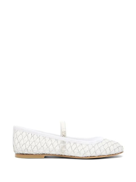 Casadei Sifnos ballet flats - White