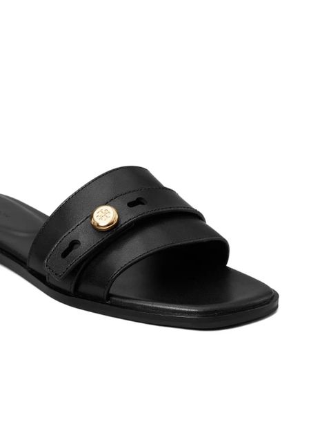 Tory Burch Romy button slide slide - Black