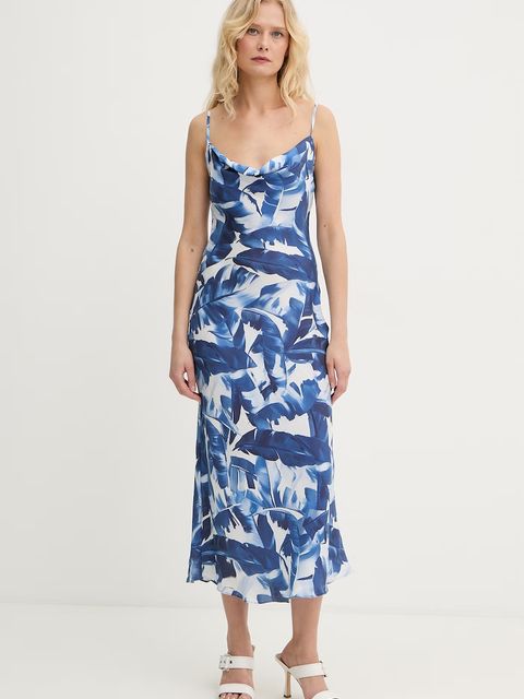 Guess sukienka bieliźniana z wiskozą AKILINA - zdjęcie produktu nr 2