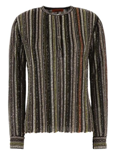 Missoni striped blouse - Neutrals - zdjęcie produktu nr 1