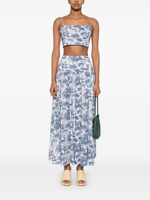 STAUD Federico top - White - zdjęcie produktu nr 2