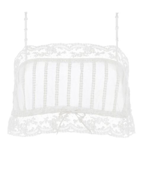 ERES Perle crop top bra - White - zdjęcie produktu nr 1