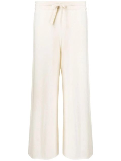 Jil Sander drawstring-waist cashmere trousers - Neutrals - zdjęcie produktu nr 1