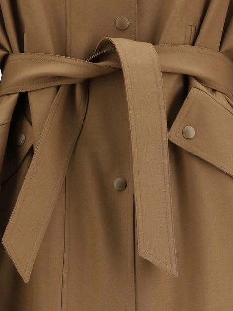 Max Mara belted coat - Brown