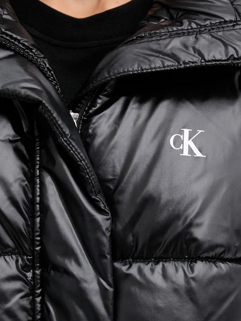 Calvin Klein Jeans kurtka kolor czarny zimowa LV047D506G