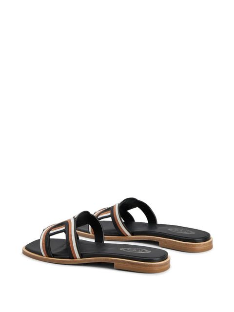 Tod's Kate leather slides - Black - zdjęcie produktu nr 2