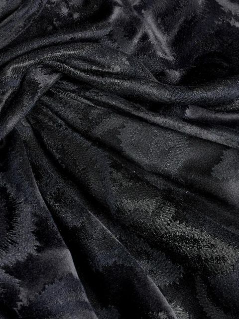 ETRO fringed jacquard maxi skirt - Black - zdjęcie produktu nr 2