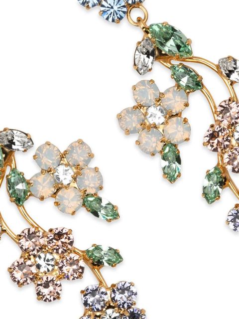 Jennifer Behr Adeline floral-motif earrings - Gold