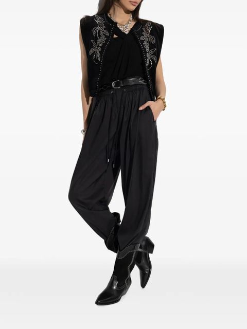 ISABEL MARANT Neya top - Black