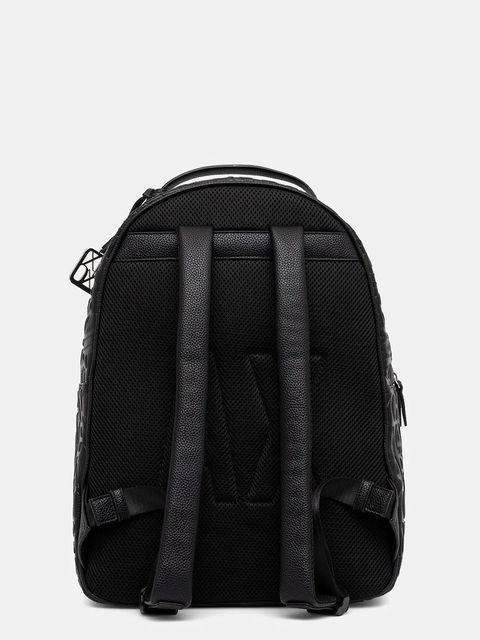 Armani Exchange plecak damski kolor czarny duży gładki XW001922 AF15774 - zdjęcie produktu nr 2