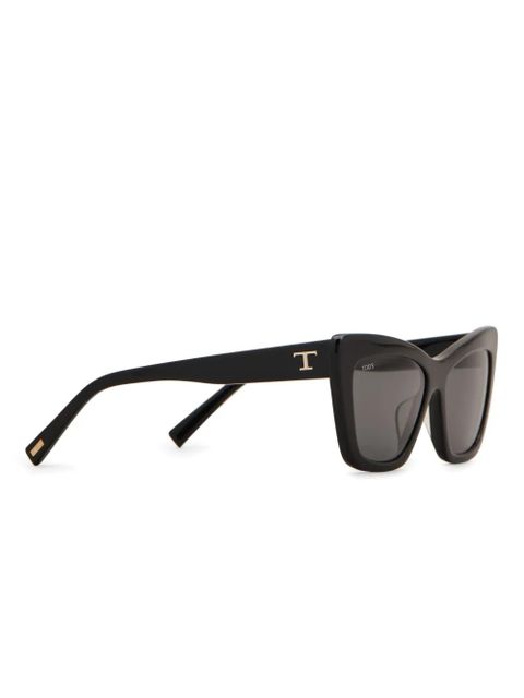 Tod's logo-plaque sunglasses - Black - zdjęcie produktu nr 2