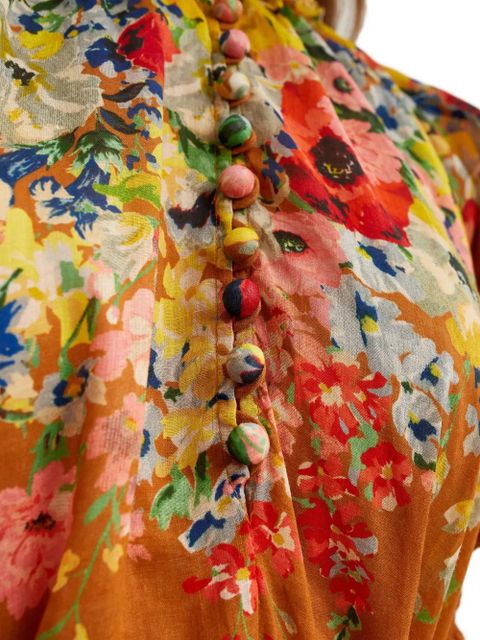 ZIMMERMANN Alight Swing midi dress - Brown