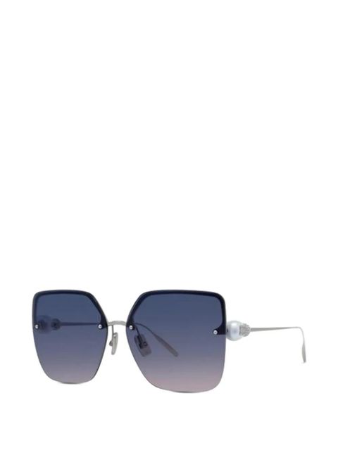 Givenchy pearl geometric-frame sunglasses - Black - zdjęcie produktu nr 2