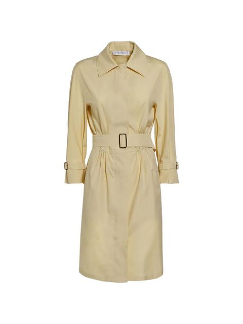Max Mara Saio shirt-collar belted dress - Neutrals - zdjęcie produktu nr 1
